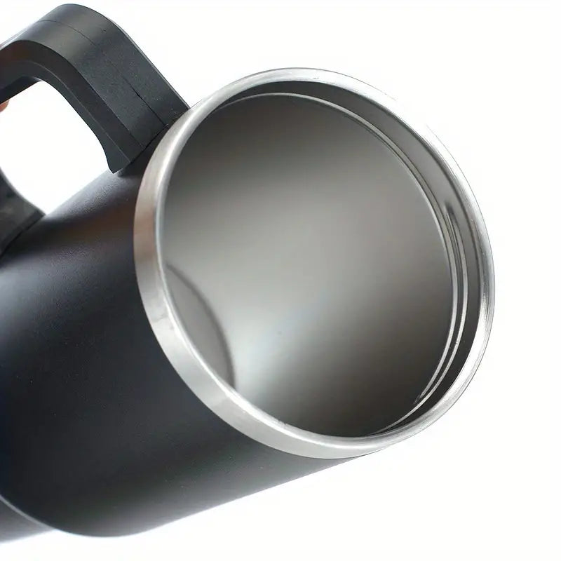 Insulated Tumbler with Straw & Handle