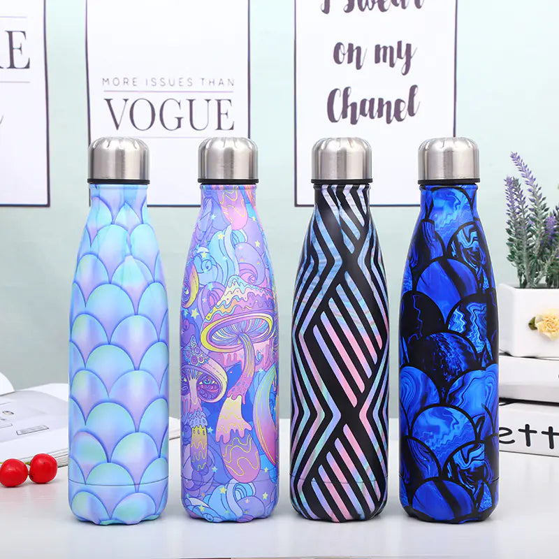 Stainless Steel Insulated Sports Bottle & Thermos